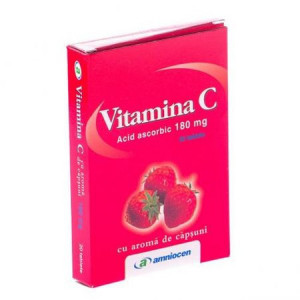 Vitamina C 180 mg 20 tablete Amniocen