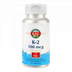 Vitamina K2 100 mcg SECOM KAL 30 tablete