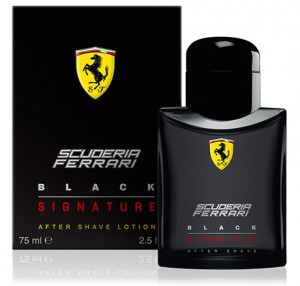 After Shave Ferrari Scuderia Black Signature