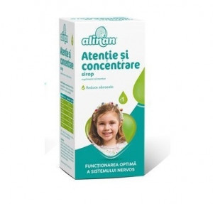 Alinan Sirop atentie si concentrare Fiterman Pharma 150 ml