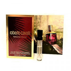 Esantion Roberto Cavalli Paradise Found, Femei, Apa de Parfum, 1.2 ml