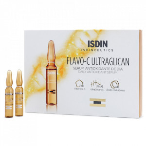 Fiole ultraglican antioxidant Isdin Flavo-C, 10 fiole