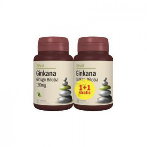 Ginkana (Ginkgo Biloba) 120 mg Alevia 30+30 comprimate