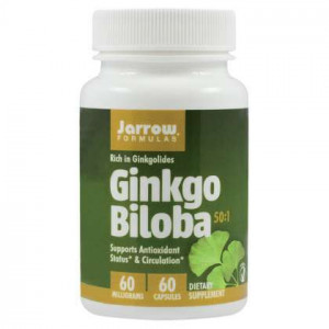 Ginkgo Biloba 60 mg SECOM Jarrow Formulas 60 capsule