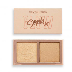 Iluminator Makeup Revolution Highlighter Duo Soph X
