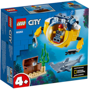 LEGO City - Minisubmarin oceanic 60263, 41 piese