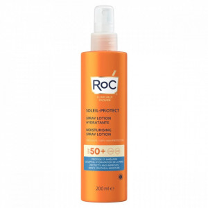 Lotiune protectie solara SPF50, Soleil Protect Moisture Lotion, Roc, 200ml