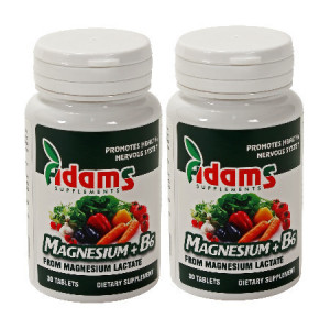 Magneziu B6 Adams Vision tablete