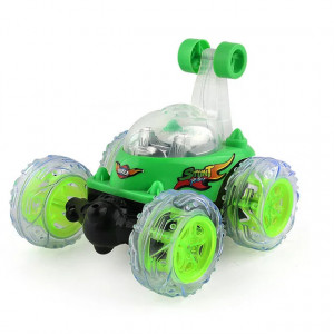 Masina acrobatica Stunt Car cu telecomanda, muzica si lumini