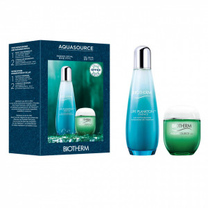Set de ingrijire a pielii Biotherm Life Plankton Essence si Aquasource Gel Piele normala