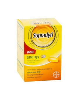 Supradyn Energy cu Coenzima Q10 30 capsule Bayer