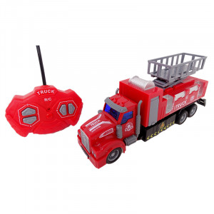 Camion de Pompieri cu telecomanda, sunete si lumini