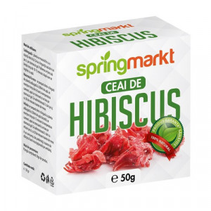 Ceai Hibiscus Flori 50gr Adams Vision