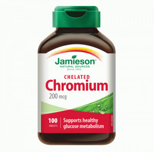 Crom Chelat 200 mg Jamieson 100 tablete
