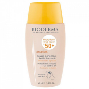 Fluid pentru piele mixta si grasa Photoderm Nude Touch SPF 50+, Bioderma