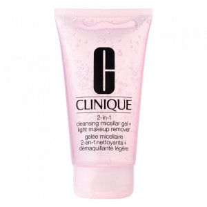 Gel de curatare Clinique 2-in-1 Cleansing Micellar & Light Makeup Remover