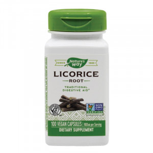 Licorice (Lemn Dulce) SECOM Natures Way 100 capsule
