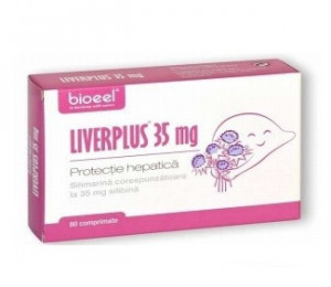 Liverplus 35 mg Bioeel 80 comprimate