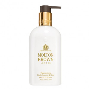 Lotiune de maini Molton Brown Oudh Accord & Gold, 300ml