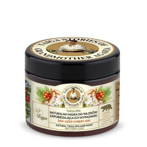 Masca de par naturala impotriva caderii parului cu Ginseng Siberian 300ml, Bunica Agafia