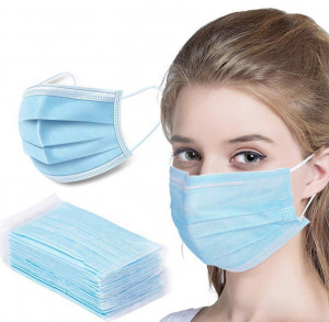 Masca medicala, chirurgicala, pentru protectie faciala 3 straturi