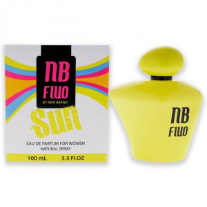 New Brand Perfumes Fluo Sun Apa de Parfum, Femei, 100ml