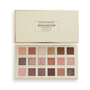 Paleta farduri Makeup Revolution Pro - Shadow Palette Rockstar