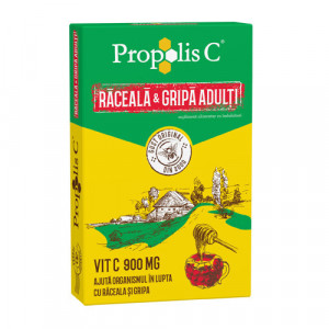 Propolis C Raceala si Gripa Adulti Fiterman Pharma 8 plicuri