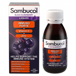 Sambucol Sirop Immuno Forte + Vit. C + Zin