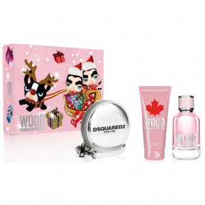 Set cadou Dsquared Wood for Her, Apa de Toaleta