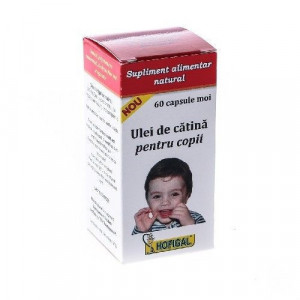 Ulei de Catina pentru copii Hofigal, 60 capsule moi