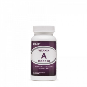 Vitamina A 10000 IU 100 capsule, GNC