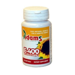 Vitamina E 400 Sintetica 30 capsule Adams Vision