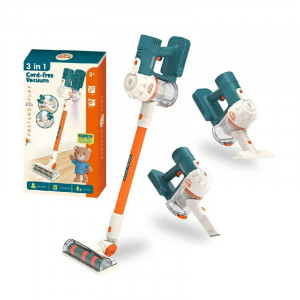 Aspirator vertical de jucarie 3in1, cu sunete si lumini