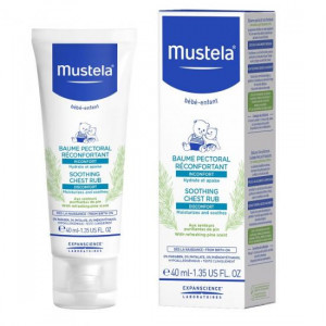 Balsam reconfortant pentru masaj pectoral Mustela