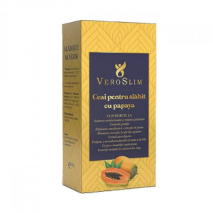 Ceai pentru slabit cu papaya Veroslim 60 gr.