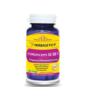 Cordyceps Ciuperca Tibetana Forte Herbagetica capsule