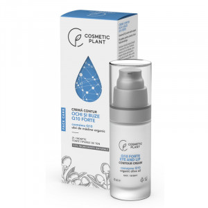 Cremă contur ochi și buze Q10 Forte, 30 ml, Face Care Cosmetic Plant