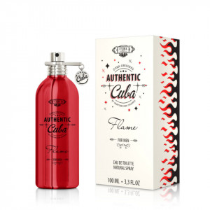 Cuba Authentic Flame, Apa de Parfum, Femei, 100 ml