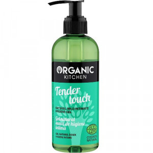 Gel de dus natural pentru igiena intima cu extract de Musetel si Aloe Vera, Organic Kitchen