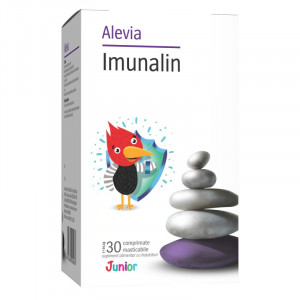 Imunalin Junior, 30 comprimate mestecabile, Alevia