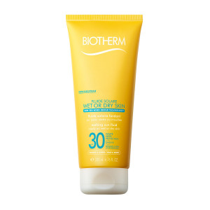 Lotiune protectie solara Biotherm Fluide Solaire Wet Or Dry Skin SPF 30