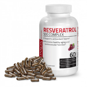 Resveratrol 500 Complex, 60 capsule, Bronson Laboratories