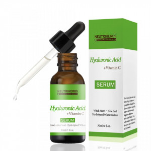 Serum cu 50% Acid Hialuronic, Aloe Vera, Vitamina C si E Neutriherbs