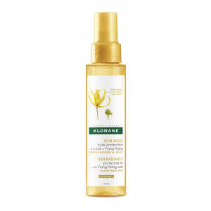 Ulei de păr cu Ylang-Ylang pentru părul expus la soare, Klorane