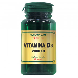 Vitamina D3 2000 UI Cosmopharm Premium