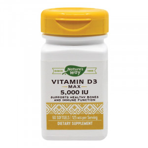 Vitamina D3 5000 UI SECOM Natures Way