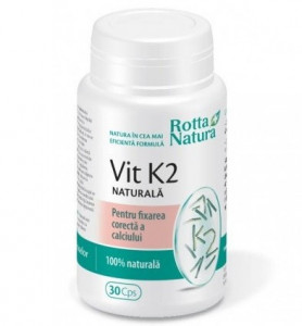 Vitamina K2 Naturala Rotta Natura 30 capsule