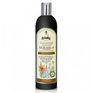 Balsam Natural pentru Volum si Stralucire cu Propolis 550ml, Bunica Agafia