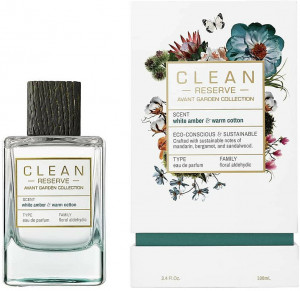 Clean Reserve White Amber & Warm Cotton, Apa de Parfum, Unisex